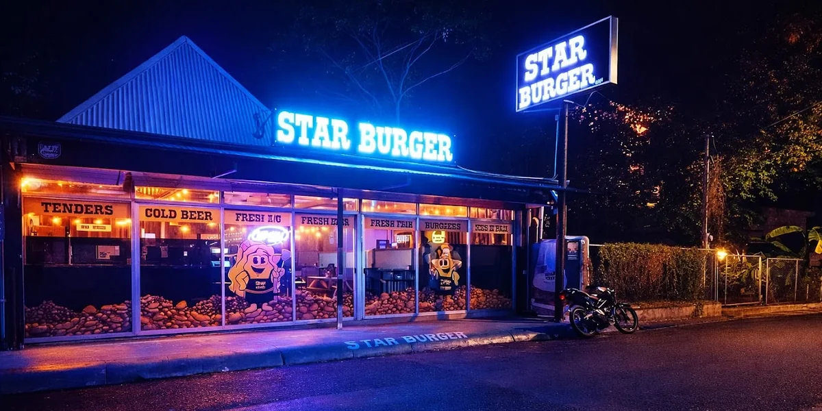 Star Burger in Jaco